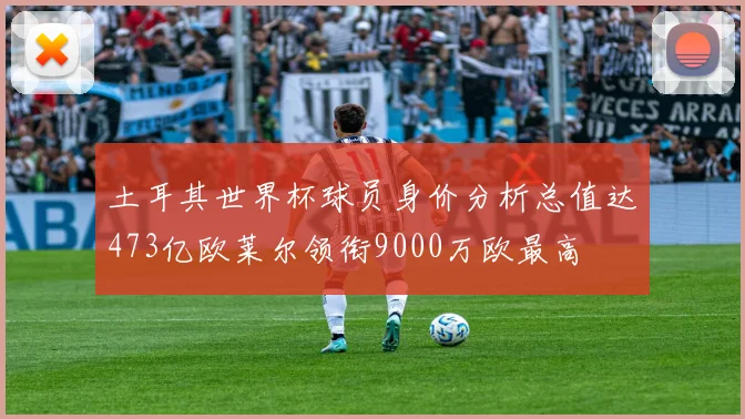 土耳其世界杯球员身价分析总值达473亿欧莱尔领衔9000万欧最高